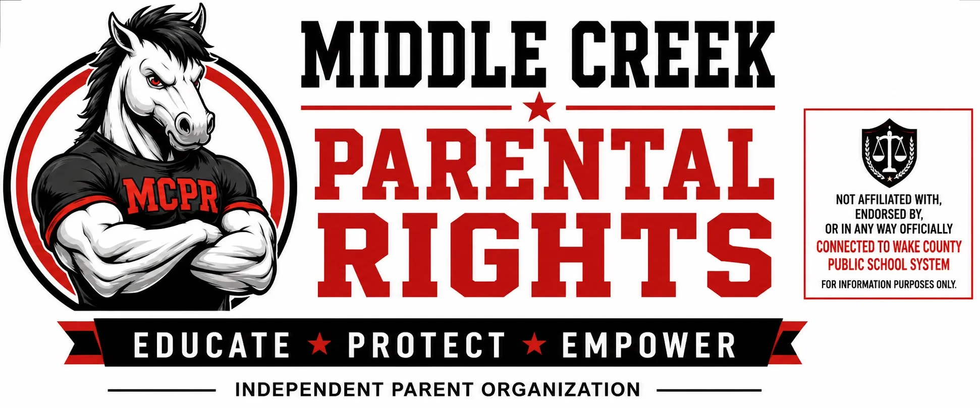 Middle Creek Parental Rights — Educate, Protect, Empower. An independent parent organization, not affiliated with or endorsed by the Wake County Public School System.